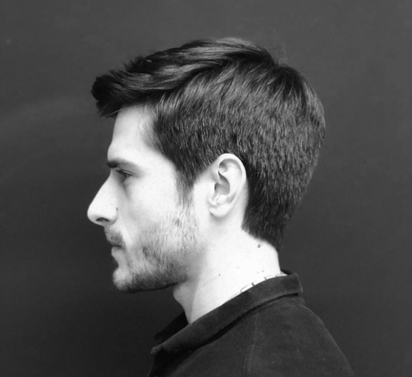 classic men's haircut