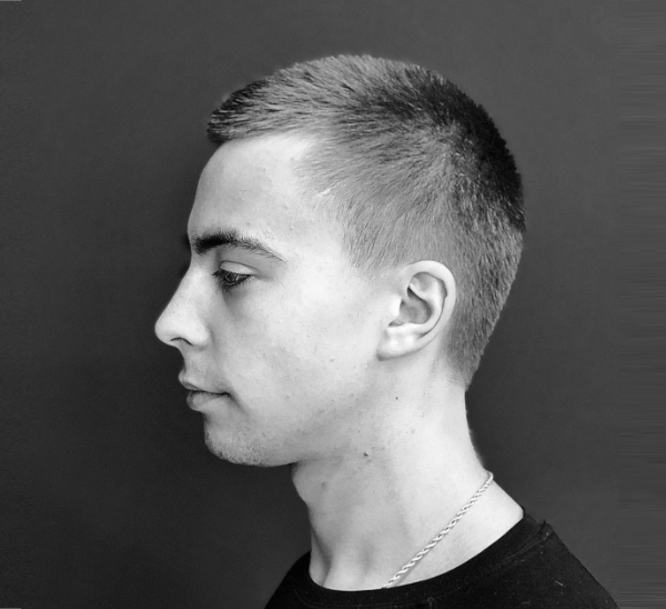 classic men's haircut